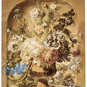 Flowers, 18th or early 19th century. Artist: Jan van Os