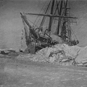The Fram after an Ice-Pressure. 10 January, 1895, 1895 (1897)