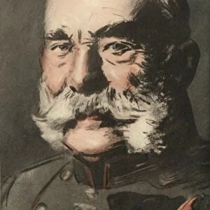 Francis Joseph I. Emperor of Austria, 1910. Creator: Joseph Simpson