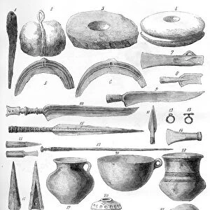 Gallic utensils, 1882-1884