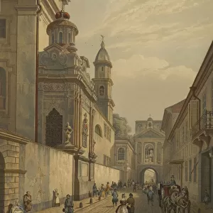 The Gate of Dawn (Ostra Brama) in Vilnius, 1847