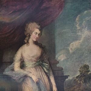 Georgiana, Duchess of Devonshire, 1783, (1911). Artist: Thomas Gainsborough