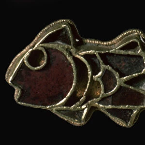 German fibula in the form of a fish