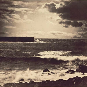 The Great Wave, Sete, 1857. Creator: Gustave Le Gray