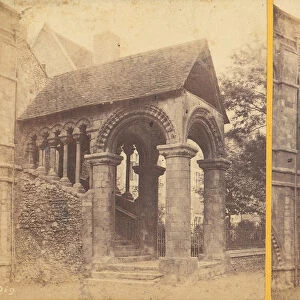 Group of 23 Early Stereograph Views of British Cathedrals, 1860s-80s. Creator: Unknown