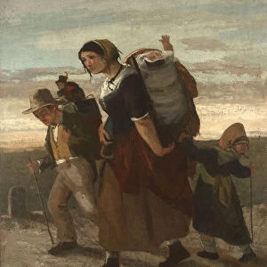The gypsy and her children (La bohemienne et ses enfants), 1853-1854