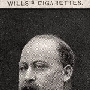 H. M King Edward VII, 1908. Artist: WD & HO Wills