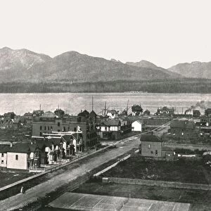 The harbour, Vancouver, Canada, 1895. Creator: William Notman & Son