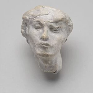Head of a Woman, possibly 1880s. Creator: Auguste Rodin