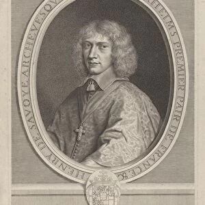 Henri II de Sevoie, ca. 1651. Creator: Robert Nanteuil