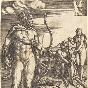 Hercules Killing Nessus, 1550. Creator: Heinrich Aldegrever