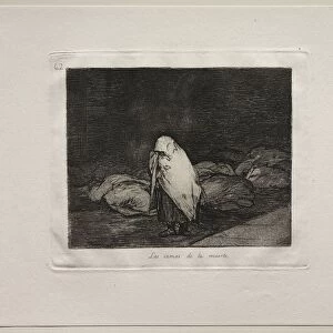 The Horrors of War: The Beds of Death. Creator: Francisco de Goya (Spanish, 1746-1828)