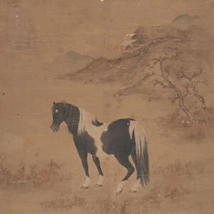 Horse and Landscape. Creator: Unknown