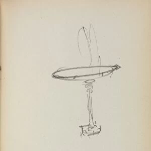 Italian Sketchbook: Fountain (page 145), 1898-1899. Creator: Maurice Prendergast (American
