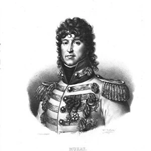 Joachim Murat, (c1820s). Artist: Zephirin Felix Jean Marius Belliard