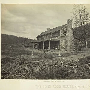 The John Ross House, Ringold, GA, 1866. Creator: George N. Barnard