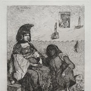 Juive dAlger. Creator: Eugene Delacroix (French, 1798-1863)