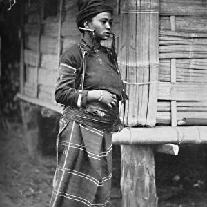 A Kachin woman, 1902. Artist: Watts & Skeen