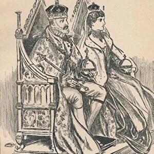King Edward VII and Queen Alexandra, c1907