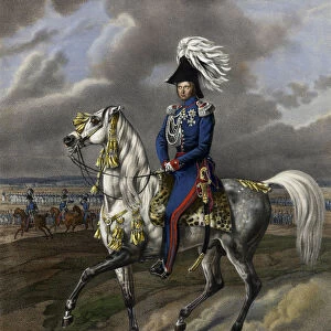 King William I of Württemberg (1781-1864), ca 1845