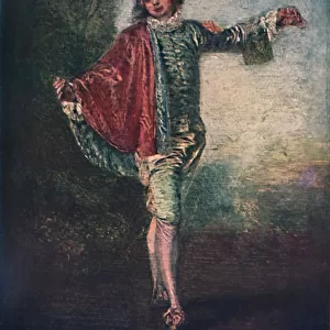 L Indifferent, c1717, (1911). Artist: Jean-Antoine Watteau