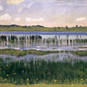 Lake Burgaschi (near Langenthal), ca 1901. Creator: Hodler, Ferdinand (1853-1918)