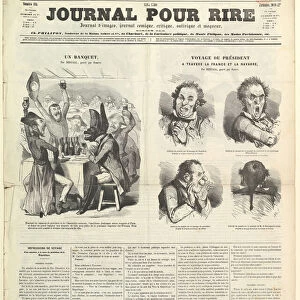 Le Journal Pour Rire, Journal d Iimages, Journal Comique, Critique, Satirique e