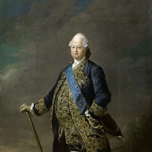 Louis de Bourbon-Conde, comte de Clermont. Artist: Drouais, Francois-Hubert (1727-1775)