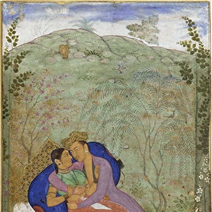 Lovers, c1597. Artist: Manohar