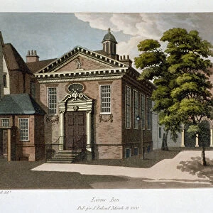 Lyons Inn, Westminster, London, 1800