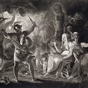Macbeth, the Three Witches and Hecate, 1805. Artist: John Boydell