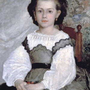 Mademoiselle Romaine Lacaux, (detail), 1864. Artist: Pierre-Auguste Renoir