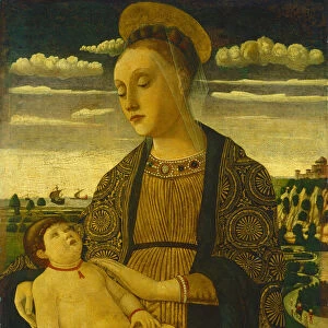 Madonna and Child, late 1460s. Creator: Francesco Benaglio