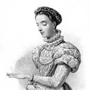 Magdalene of France, (19th century). Artist: JC Armytage