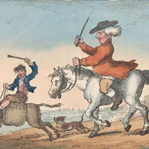 How to Make the Least of Him, May 4, 1808. May 4, 1808. Creator: Thomas Rowlandson