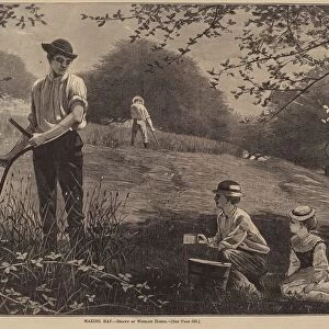 Making Hay, published 1872. Creator: Winslow Homer