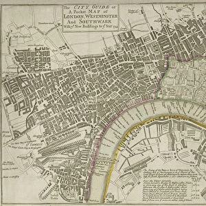 Map of London, 1753