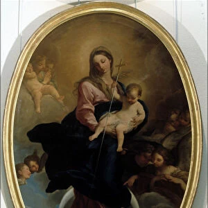 Mariano Salvador Maella. Virgen Maria. Jesucristo