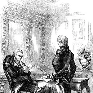 The Marquis de Lafayette with George Washington, c1775-1781 (c1880)