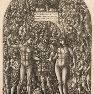 Marriage of Adam and Eve, 1555. Creator: Jean Duvet (French, 1485-1561)