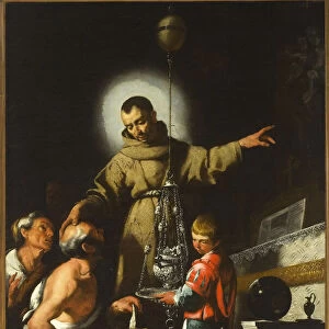 The Miracle of Saint Didacus. Creator: Strozzi, Bernardo (1581-1644)