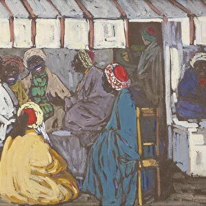 Mohrencafe, 1905. Creator: Kandinsky, Wassily Vasilyevich (1866-1944)