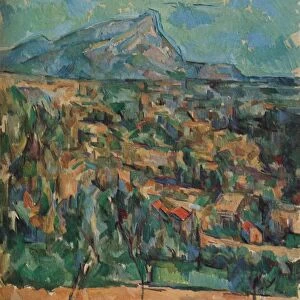 Mont Ste. Victoire, c1880s, (1946). Creator: Paul Cezanne