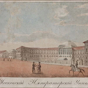 The Moscow University, 1820s