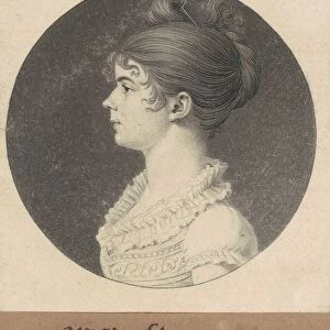 Mrs. William Drayton, 1809. Creator: Charles Balthazar Julien Fevret de Saint-Mé