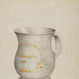 Mug, 1935 / 1942. Creator: Unknown
