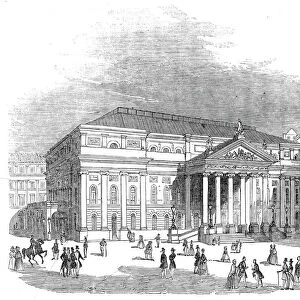 The new National Theatre, Lisbon, 1845. Creator: Unknown