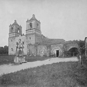 The Old Mission in San Antonio, 19th century