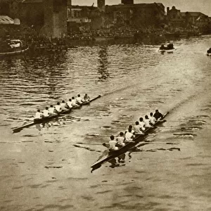 The Oxford and Cambridge Boat Race, London, 1923, (1935). Creator: Unknown