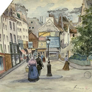 Paris, 1895. Artist: Beguin